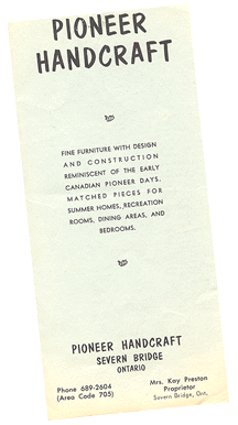 Brochure circa: late 1960's